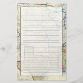 Verenigde Staten juni 1861 Briefpapier (Voorkant)