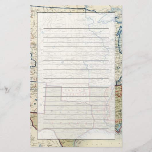 Verenigde Staten juni 1861 Briefpapier (Voorkant)