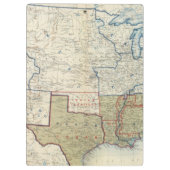 Verenigde Staten juni 1861 Klembord (Achterkant)