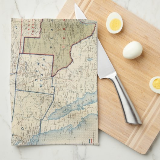 Verenigde Staten juni 1861 Theedoek (Quarter Fold)