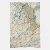 Verenigde Staten juni 1861 Theedoek (Verticaal)