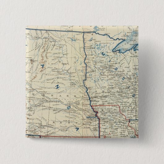 Verenigde Staten juni 1862 Vierkante Button 5,1 Cm (Voorkant)