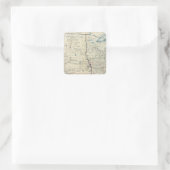 Verenigde Staten juni 1862 Vierkante Sticker (Tas)