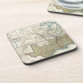 Verenigde Staten juni 1864 Drankjes Onderzetter (Linkerzijde)