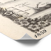 Verenigde Staten-kaart 1859 (37-inch x30) - Vereni Poster (Hoek)