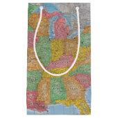 Verenigde Staten, kaart 3 Klein Cadeauzakje (Voorkant)