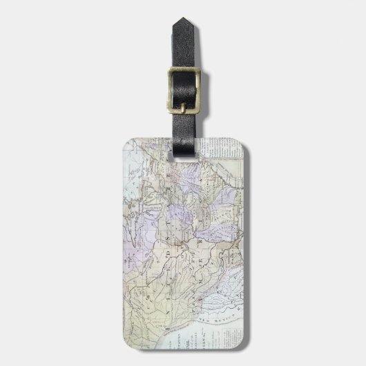 VERENIGDE STATEN KAART, c1812 Bagagelabel (Voorkant verticaal)