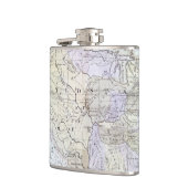 VERENIGDE STATEN KAART, c1812 Heupfles (Links)