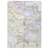 VERENIGDE STATEN KAART, c1812 Klembord (Achterkant)