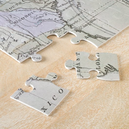 VERENIGDE STATEN KAART, c1812 Legpuzzel (Zijkant)