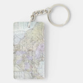 VERENIGDE STATEN KAART, c1812 Sleutelhanger (achterkant)