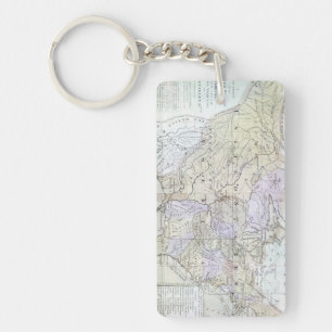 VERENIGDE STATEN KAART, c1812 Sleutelhanger