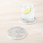 VERENIGDE STATEN KAART, c1812 Zandsteen Onderzetter (Zijkant)