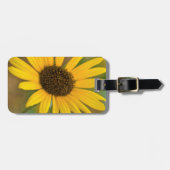 Verenigde Staten, Kansas. Wilde zonnebloem Bagagelabel (Voorkant horizontaal)