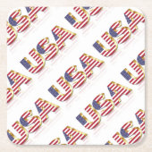 Verenigde Staten Kartonnen Onderzetters (Voorkant)