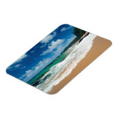 Verenigde Staten, Kauai, Hawaii. Een vrouw rolt de Magneet (Linkerzijde)