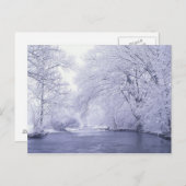 Verenigde Staten, Kentucky, Louisville. Sneeuw bed Briefkaart (Voorkant / Achterkant)