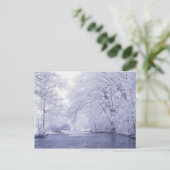 Verenigde Staten, Kentucky, Louisville. Sneeuw bed Briefkaart (Staand voorkant)