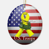 Verenigde Staten Keramisch Ornament (Links)