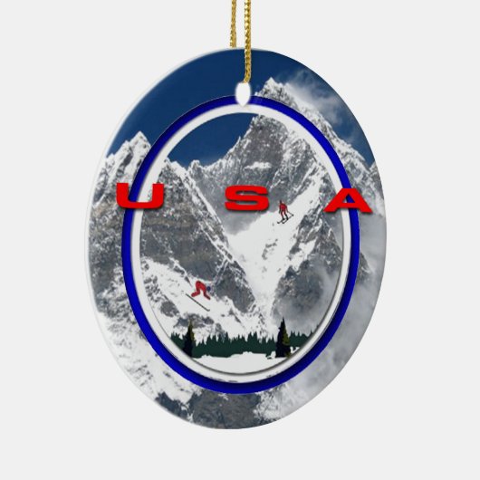 Verenigde Staten Keramisch Ornament (Rechts)