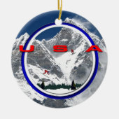 Verenigde Staten Keramisch Ornament (Voorkant)