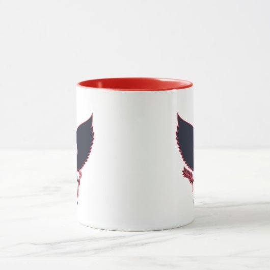 Verenigde Staten Large Eagle Two-Tone Mok (Midden)