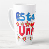 verenigde staten latte mok (Linkerhoek)