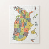 Verenigde Staten Legpuzzel (Verticaal)
