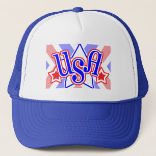 Verenigde Staten leuk patriottisch Amerikaans ontw Trucker Pet