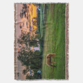 Verenigde Staten, Lexington, Kentucky. Lone Horse  Deken (Voorkant Verticaal)