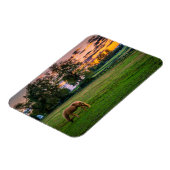 Verenigde Staten, Lexington, Kentucky. Lone Horse Magneet (Linkerzijde)