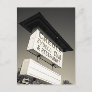 Verenigde Staten, Louisiana, Henderson. Creole Zyd Briefkaart