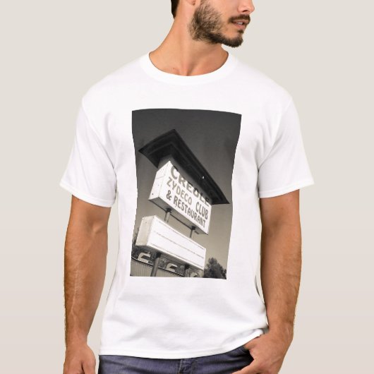 Verenigde Staten, Louisiana, Henderson. Creole Zyd T-shirt (Voorkant)