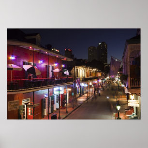 Verenigde Staten, Louisiana, New Orleans. Frans kw Poster