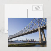 Verenigde Staten, Louisiana, New Orleans. Skyline Briefkaart (Voorkant / Achterkant)