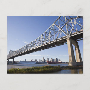 Verenigde Staten, Louisiana, New Orleans. Skyline  Briefkaart