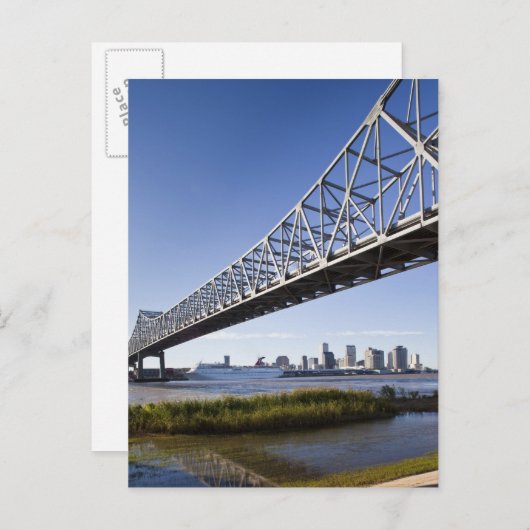 Verenigde Staten, Louisiana, New Orleans. Skyline  Briefkaart (Voorkant / Achterkant)