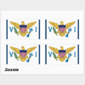 Verenigde Staten Maagdeneilanden Vlag Sticker USVI (Vel)