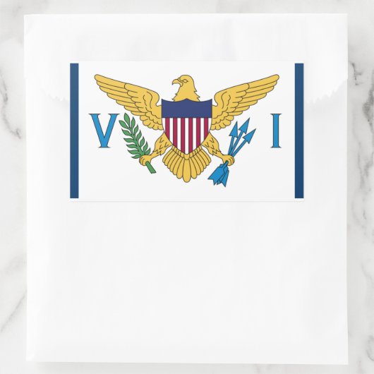 Verenigde Staten Maagdeneilanden Vlag Sticker USVI (Tas)