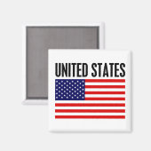 Verenigde Staten Magneet (Voorkant / Achterkant)