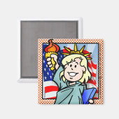 Verenigde Staten Magneet (Voorkant / Achterkant)