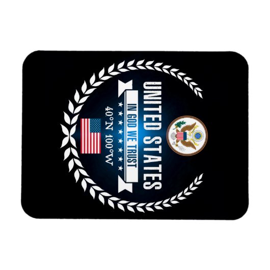 Verenigde Staten Magneet (Horizontaal)