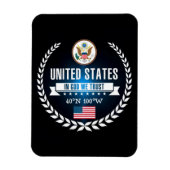 Verenigde Staten Magneet (Verticaal)