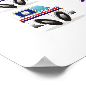 Verenigde Staten Mail Trucks Poster (Hoek)