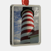 Verenigde Staten, Maine, Lubec. West Quoddy Head L Metalen Ornament (Rechts)