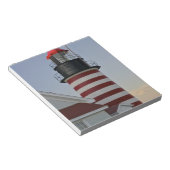 Verenigde Staten, Maine, Lubec. West Quoddy Head L Notitieblok (Schuin)