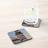 Verenigde Staten, Maine, Lubec. West Quoddy Head L Onderzetter (Rechterzijde)