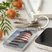Verenigde Staten, Maine, Lubec. West Quoddy Head L Sleutelhanger (Voorkant Rechts)