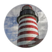 Verenigde Staten, Maine, Lubec. West Quoddy Head L Snijplank (Voorkant)