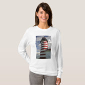 Verenigde Staten, Maine, Lubec. West Quoddy Head L T-shirt (Voorkant volledig)